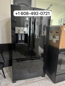 Amana 24.8 Cu. Ft. Black French Door Refrigerator