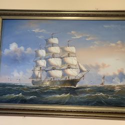 Original John Ambrose Oil Painting 