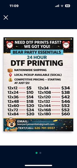 DTF PRINTING