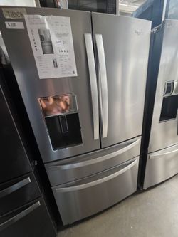 Whirlpool 4 Door Stainless Steel Refrigerator