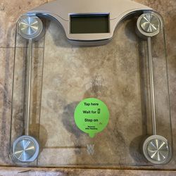Weight Watchers by Conair Digital Glass Bathroom Scale; 400 lb. capacity.