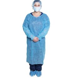 Dukal Isolation Gowns  ($8.00 For 2 Boxes). 100 Gowns Total