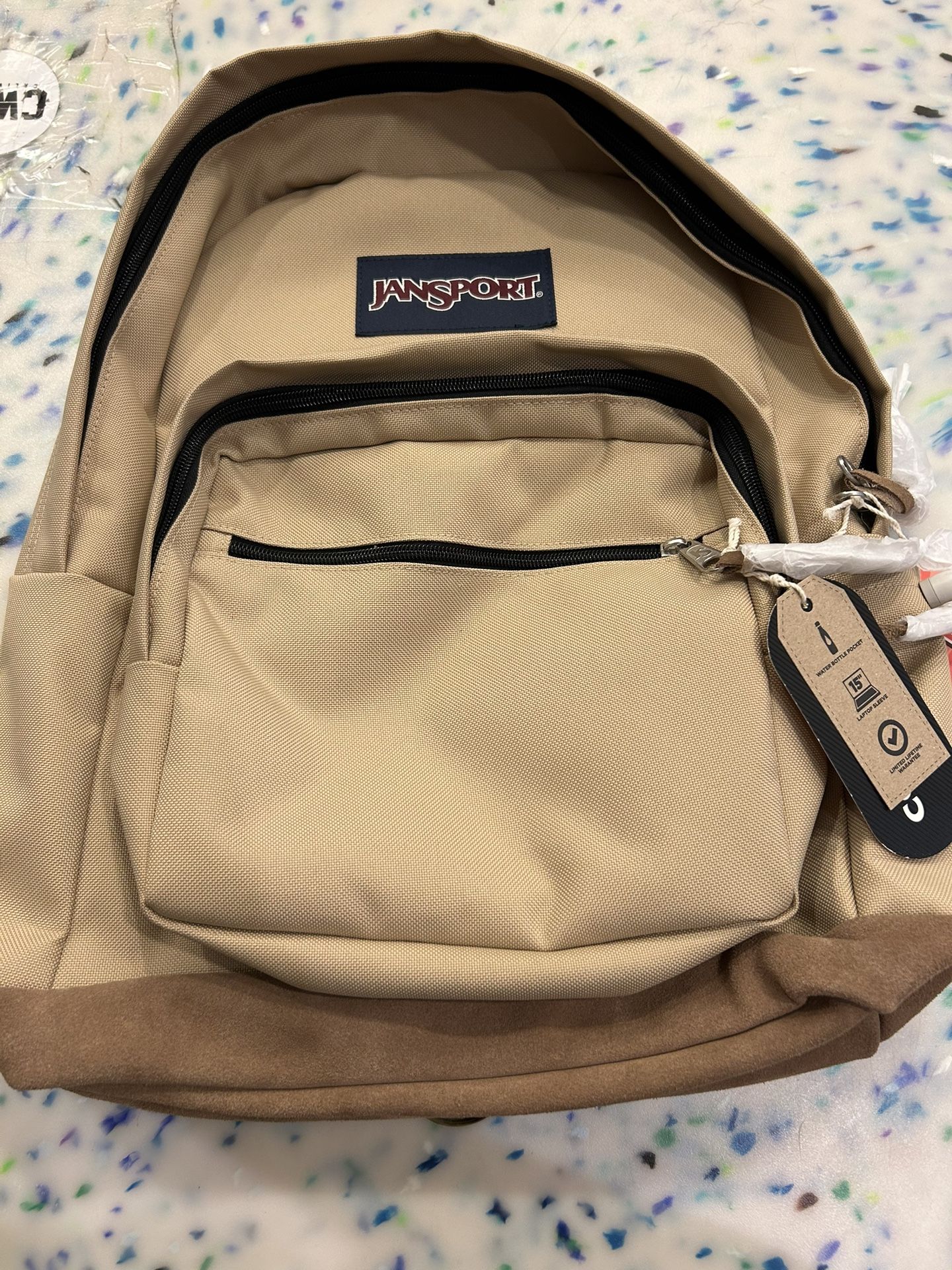 Beige Right Pack JanSport 