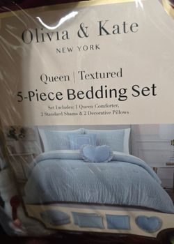 5 piece bedding set with 6 piece sheet set