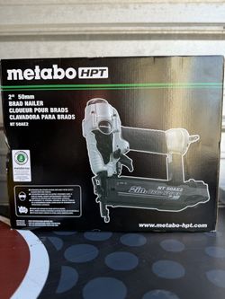 METABO HPT 2-in 18- Gauge pneumatic straight brad Nailer