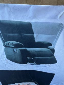 New leather chair