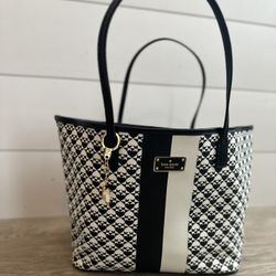 Kate Spade Tote - Black and White 