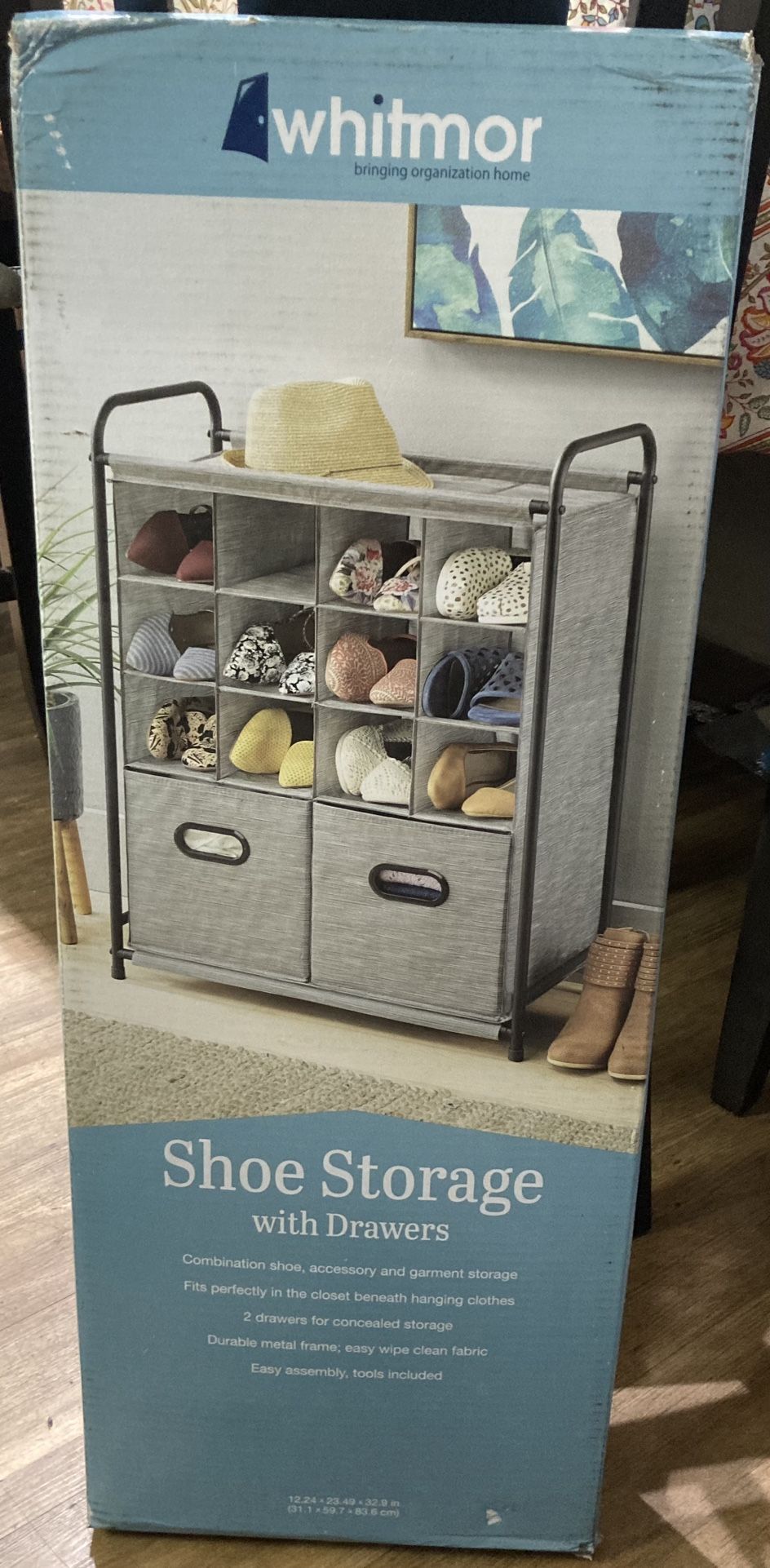 Whitmore Shoe Storage With Drawers