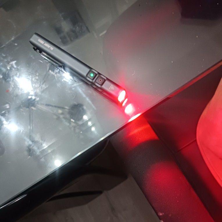 Flashlight By Coast Rechargeable 2 Color Red And White And Magnet