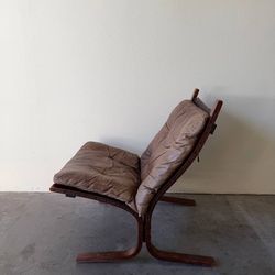 Ingmar Relling Siesta Easy Chair for Westnofa – Vintage Lounge Chair in Leather, 1960s