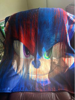 Sonic kids blanket