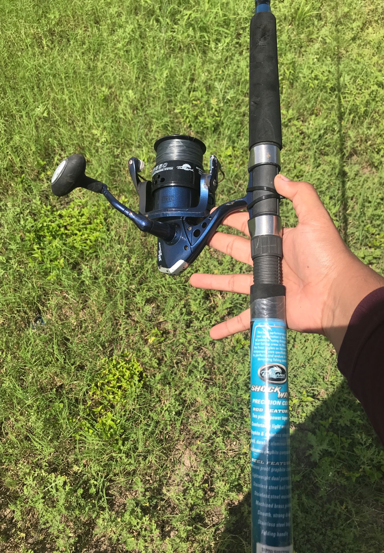 Fishing rod,tsunami shockwave pro