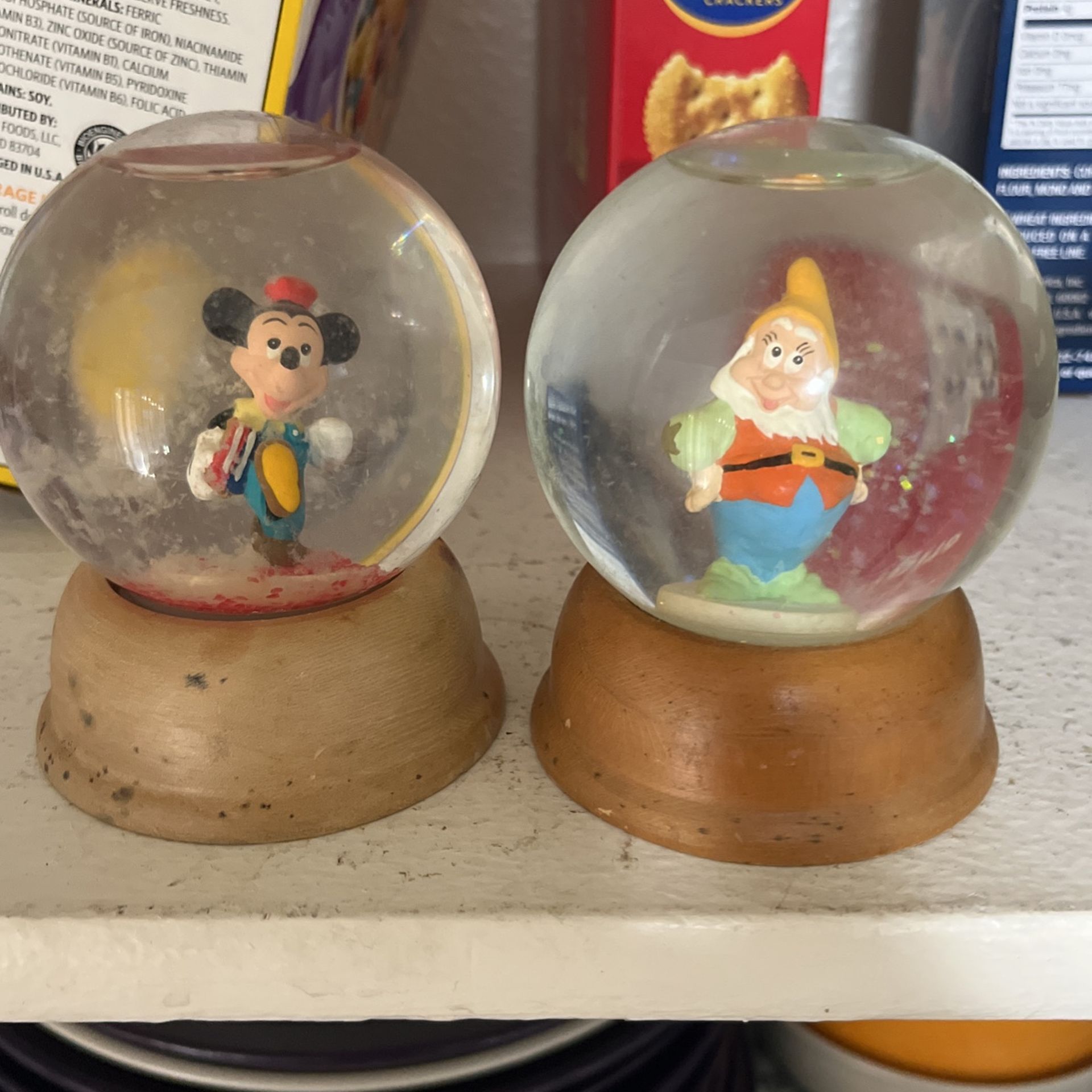 Disney Snow Globes