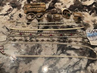 10K, 14K, 24K GOLD  ITEMS FOR SALE