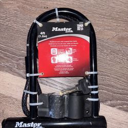 Bike Rack And Lock Sold Together 