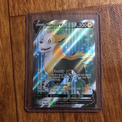 Pokemon Boltund V 181/192 Rebel Clash Full Art Ultra Rare TCG Card Mint/NM