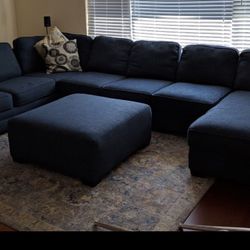 Sofa Couch Sectional 14 Seater With Ottoman 