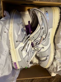 Off white Nike dunk lot 3 size 9