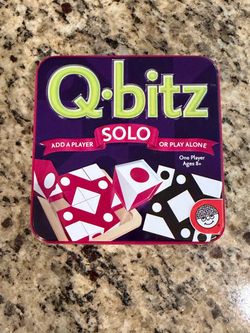 Q-bitz Solo Board Game Tin
