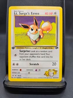 1st ed - Lt surge eevee
