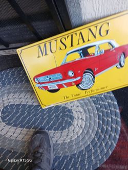Mustang Sign