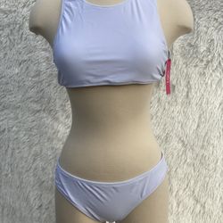 NEW- All White Balanciga Bikini Set In Medium 