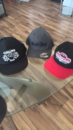 Hats: Catalina island, Denver, Billabong