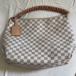 White Large LV Bag
