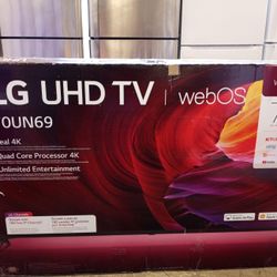 70’ In LG 4K Smart  Tv..$499.00!!