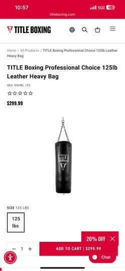 Title 200lbs All Genuine Leather Bag