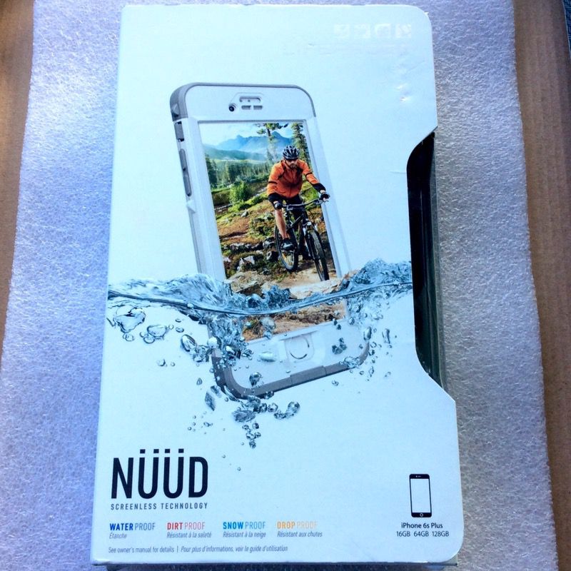 iPhone 6s Plus Lifeproof NUUD Screenless Drop-Proof Technology (White/Gray)