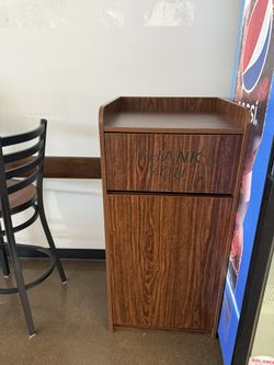 Trash Can Cabinet 35 Gallon - 2 Pieces