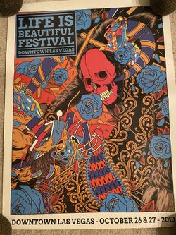 Life Is Beautiful Festival 2013 Festival Print