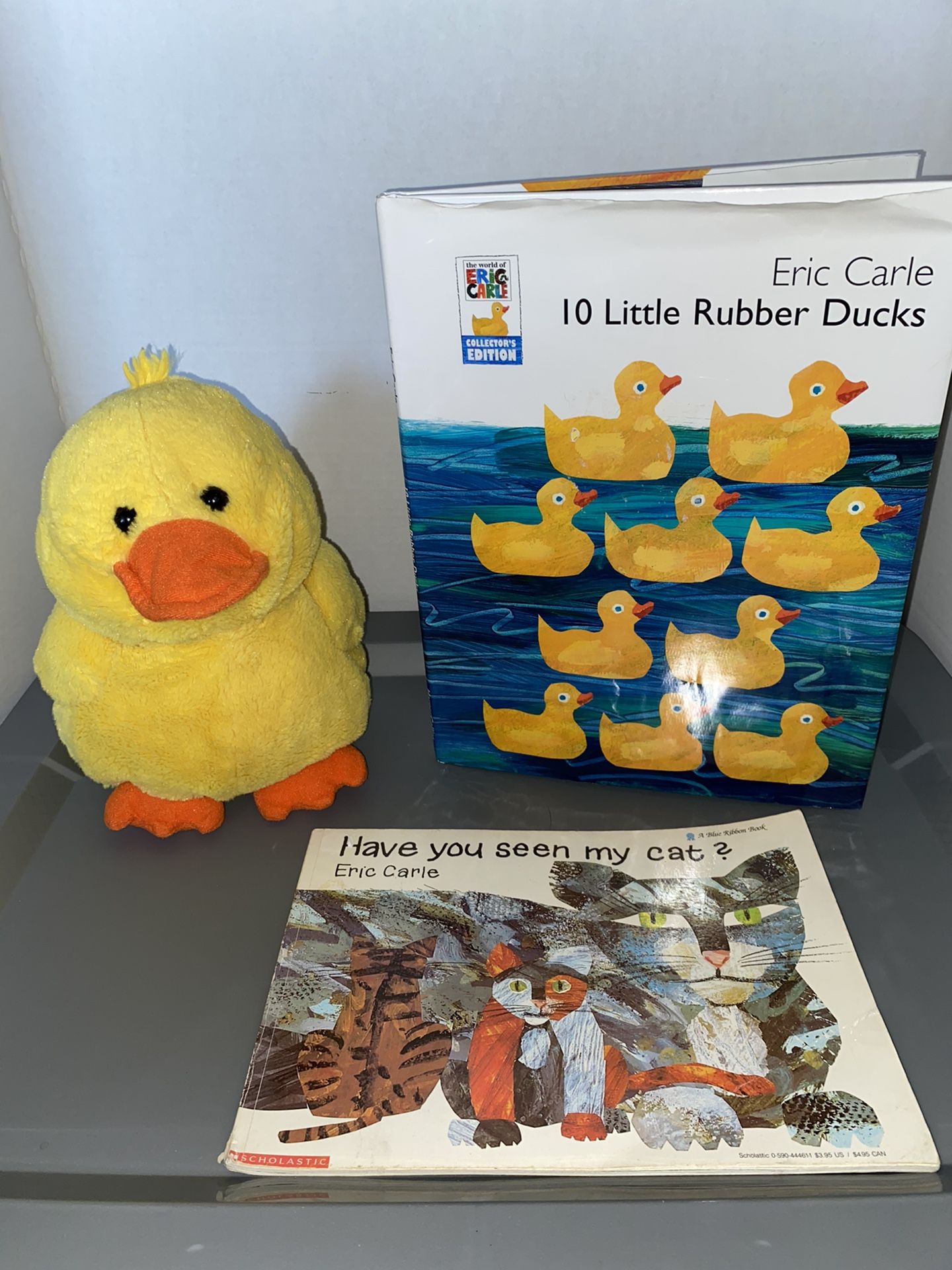 Eric carle Books And Plush Duck