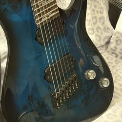 Schecter omen elite 7 multi scale