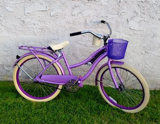 Women's huffy nel lusso 24" Beach Cruiser bike bicicleta basket
