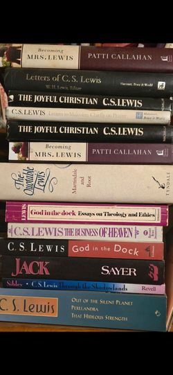 C S. Lewis books, $7 - $10 each, see 2 pics