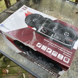 Car Radio And Speakers