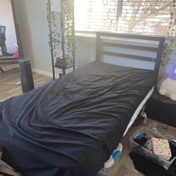 Twin Size Bed With Bed Frame
