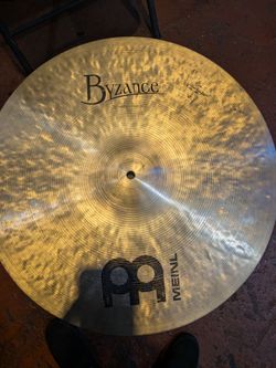 Meinl byzance traditional 21" medium crash cymbal