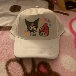 Sanrio Kuromi And My Melody Hat