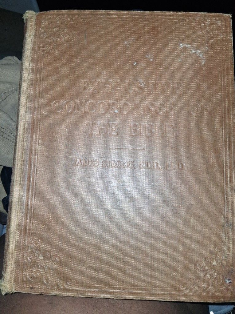 1937 Tenth Strong's Concordance