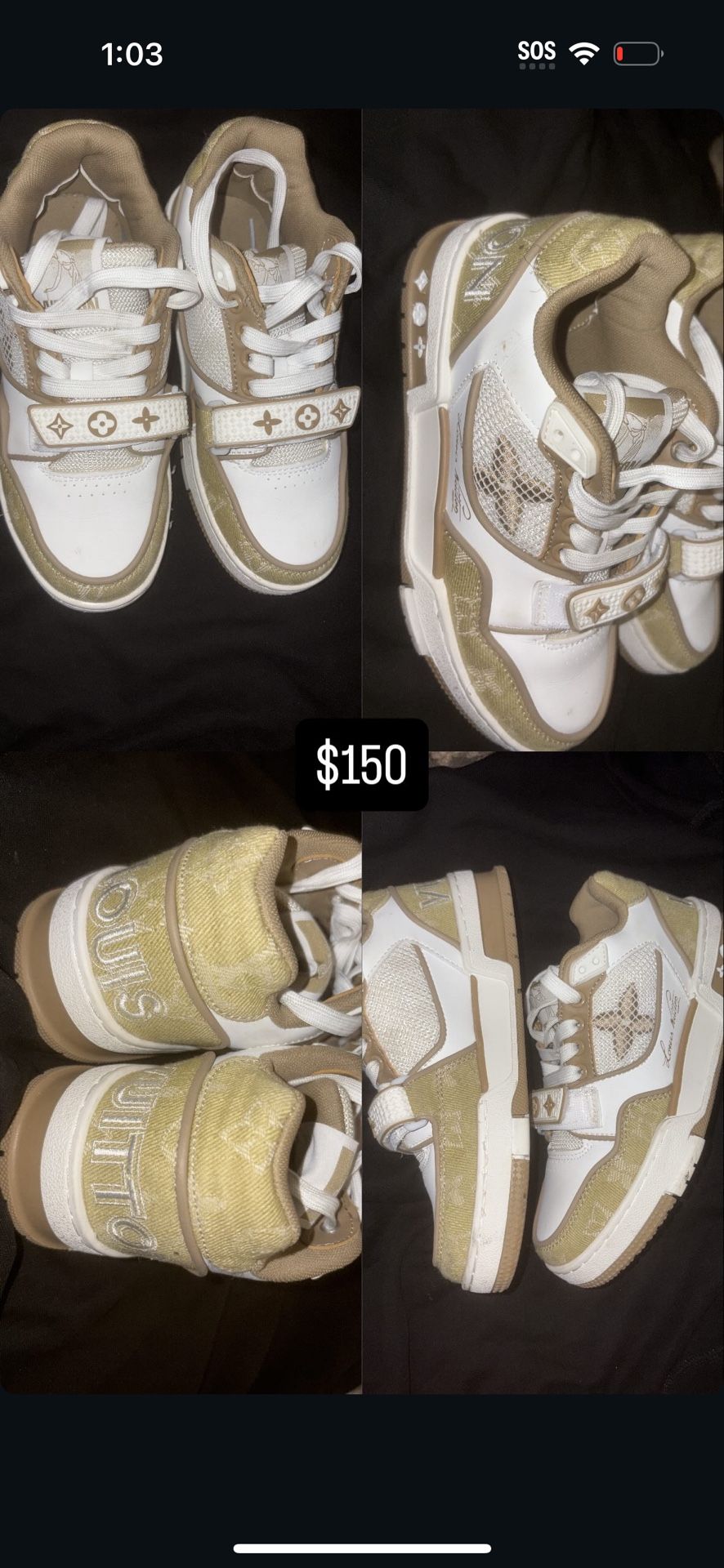 Lv Designer Shoes Kid Size