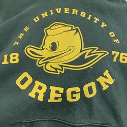 Nike Oregon Ducks Glitter-Hooded Sweatshirt Kids Size Large