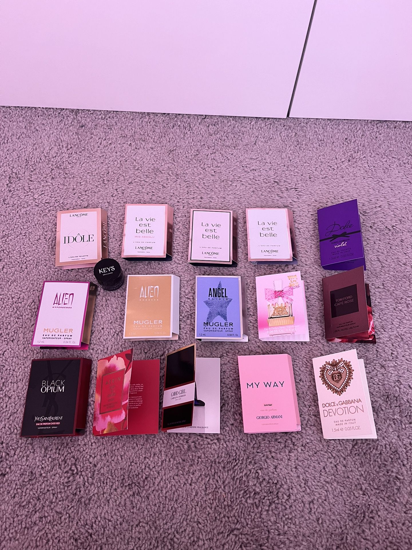 Designer Women Perfume Fragrance Samples