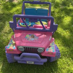 Barbie Power wheel Jeep