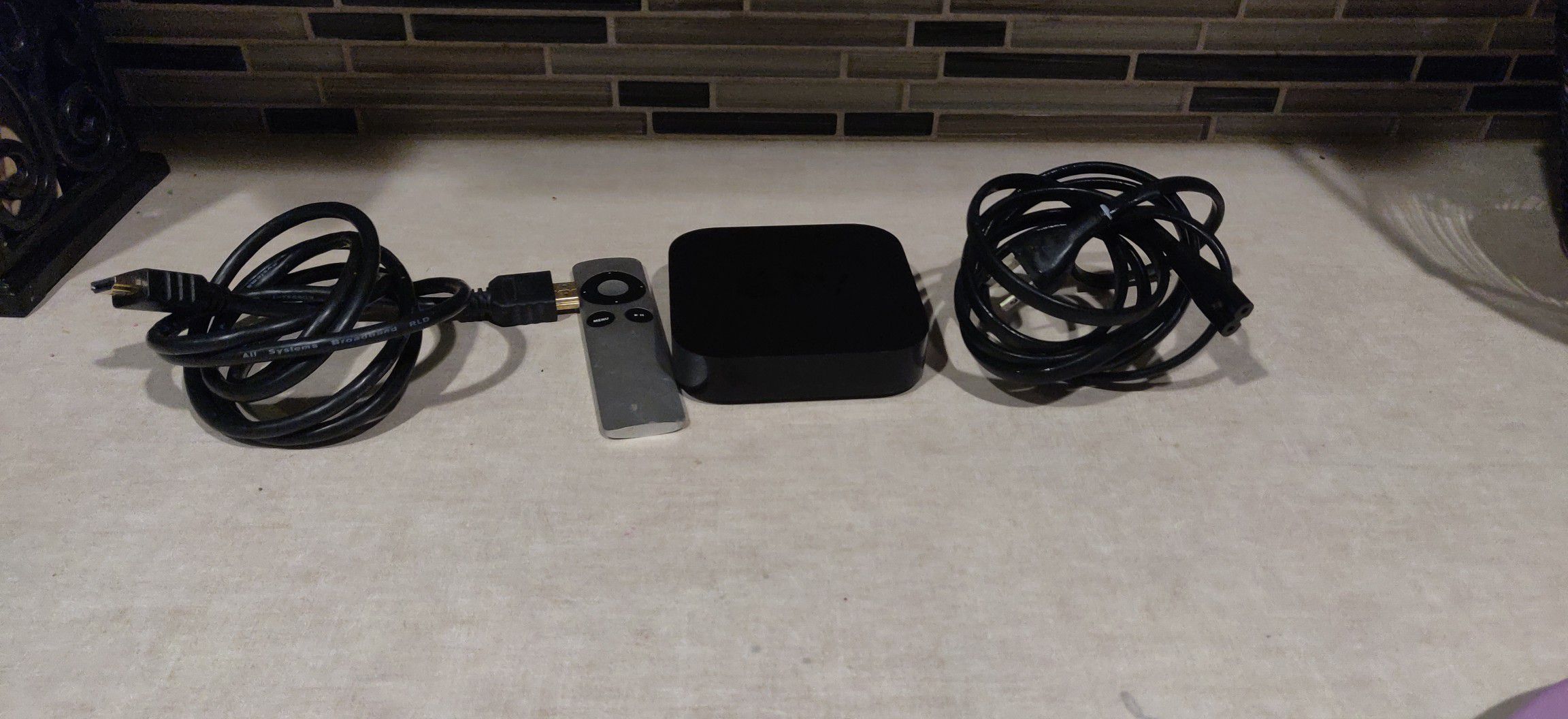 Apple TV Generation 2 with HDMI cable