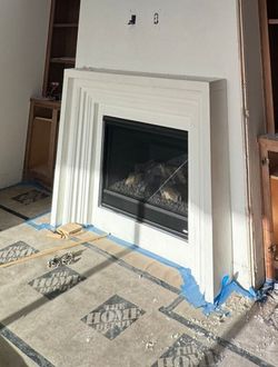 Stone Chimney Surround