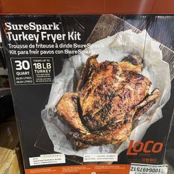 30qt Sure Spark Turkey Fryer 
