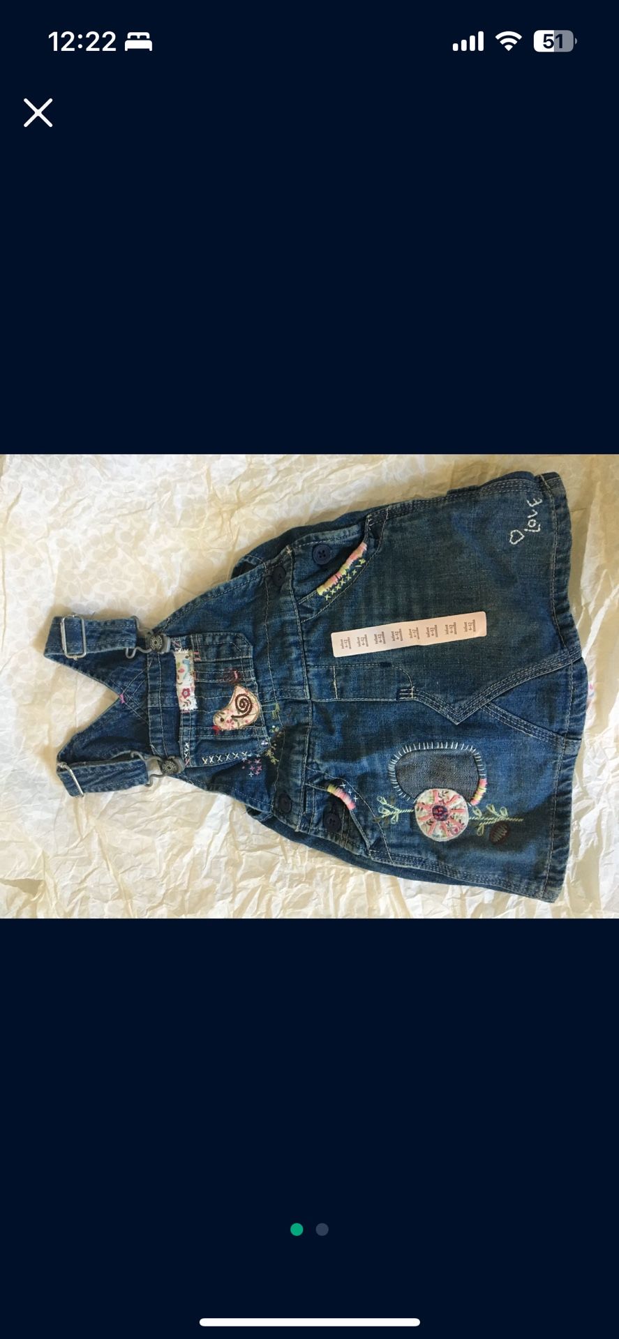 Gap Kids Baby Girls Jean  Dress